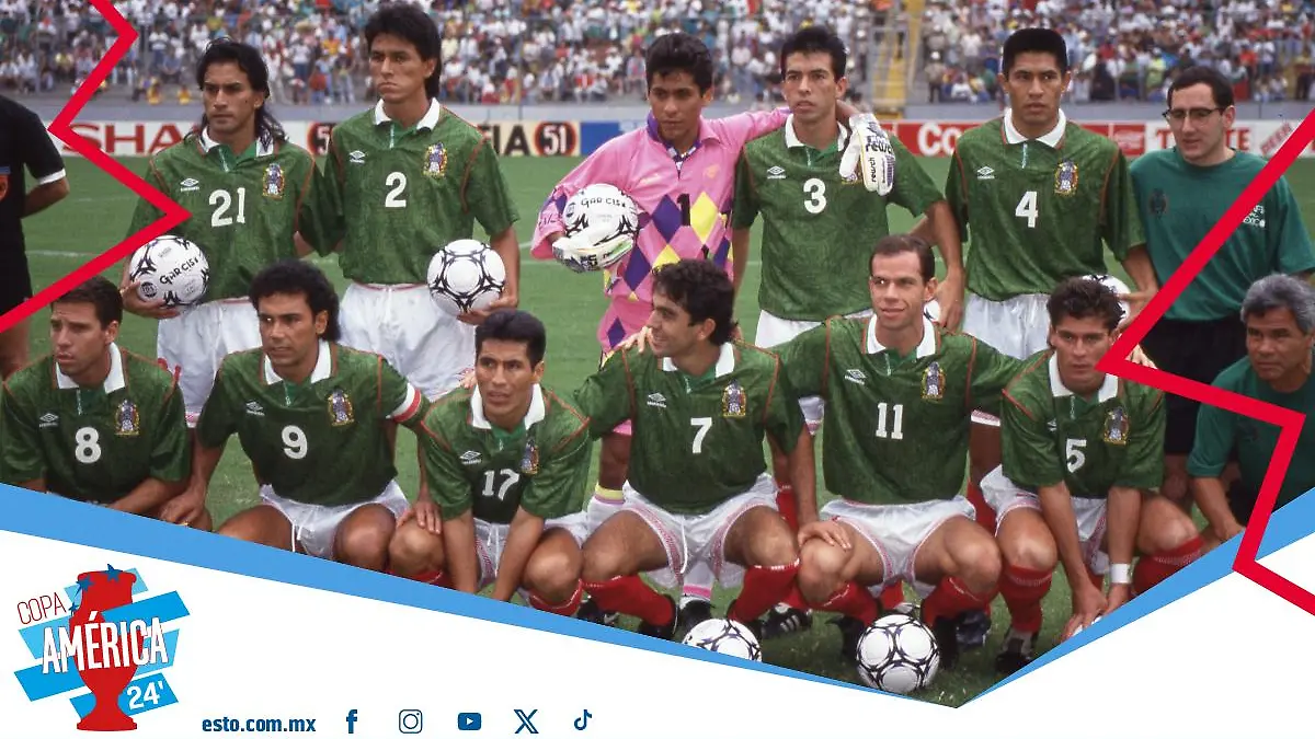 La participación de México en la Copa América 1993 fue histórica. FOTO: Mexsport