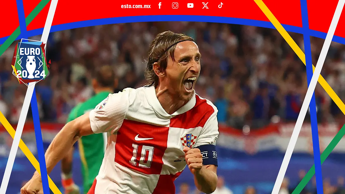 Luka Modric rompió un récord en la Eurocopa 2024 foto  Reuters
