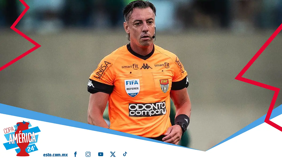 Raphael Claus será el arbitro del México vs Venezuela / Foto: IG Raphael Claus