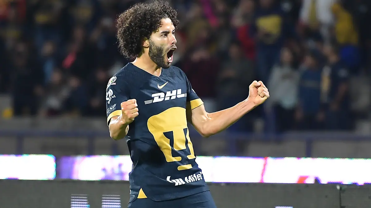 Chino Huerta se ganó su primera participación en selección con Pumas. FOTO: MEXSPORT