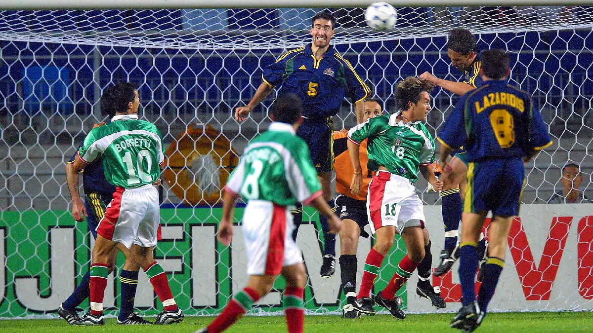 La Selección Mexicana choco ante Australia por última vez en el 2001 / Foto: Mexsport