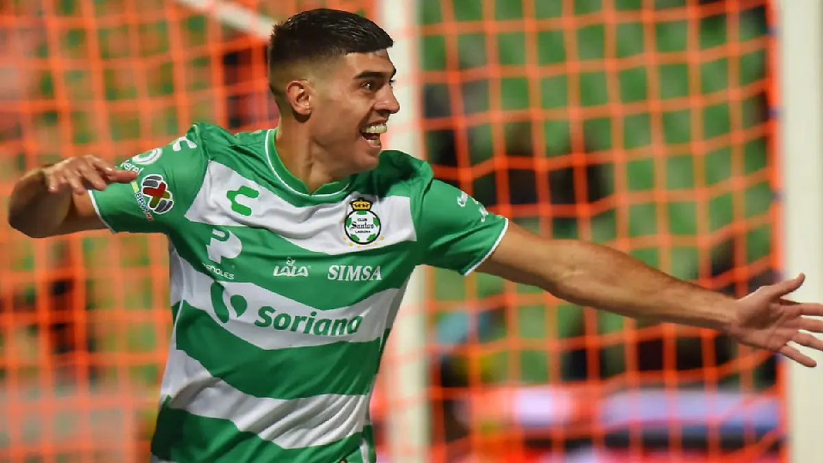 Brunetta llevó a Santos a pelear por el último lugar de liguilla / Foto: Arturo Salazar