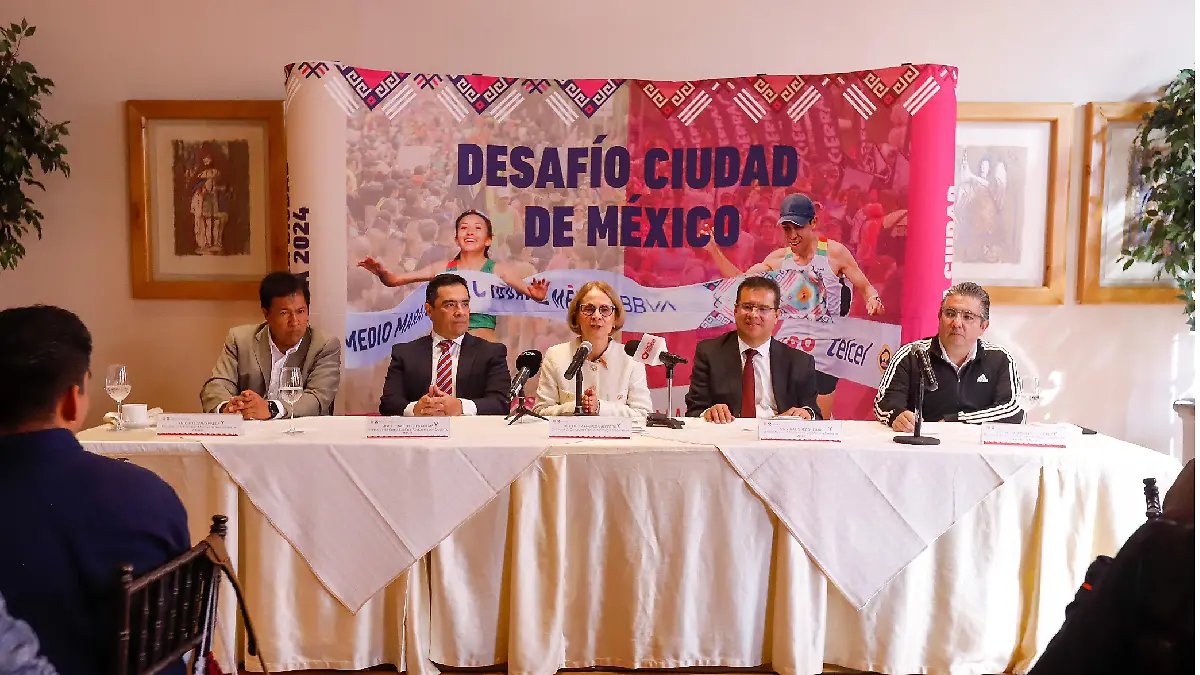 Fue presentado el Medio y Maratón de la CDMX
