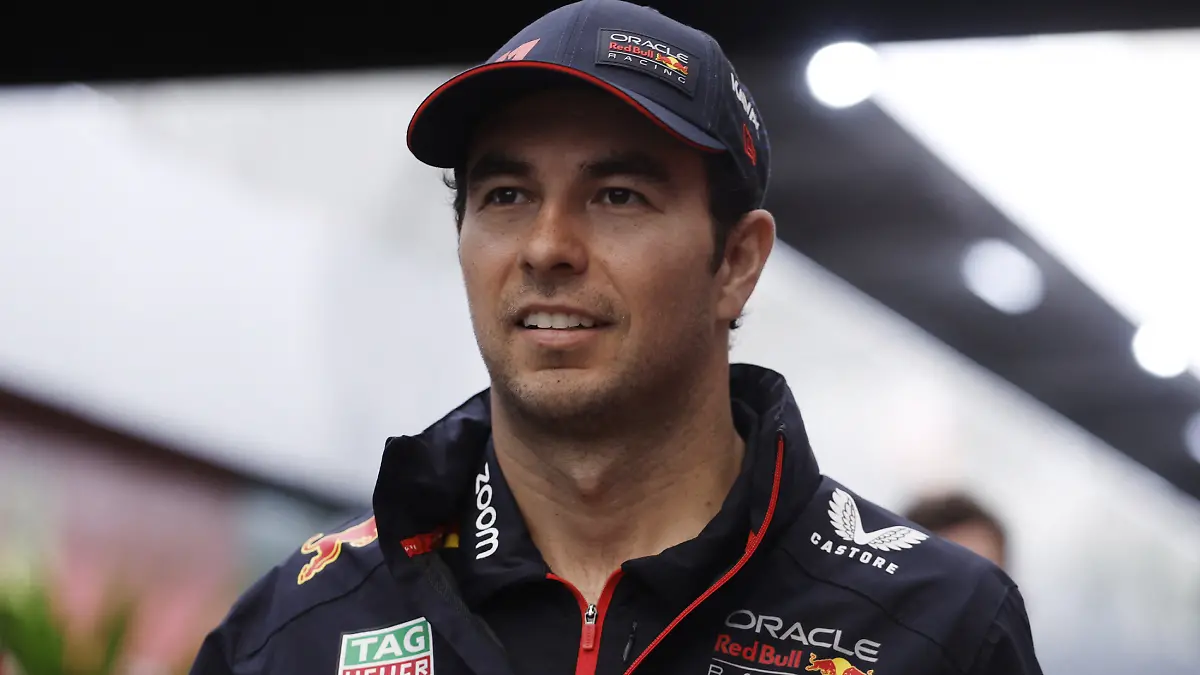 Pérez fue severamente penalizado tras el choque con Norris / Foto: Reuters