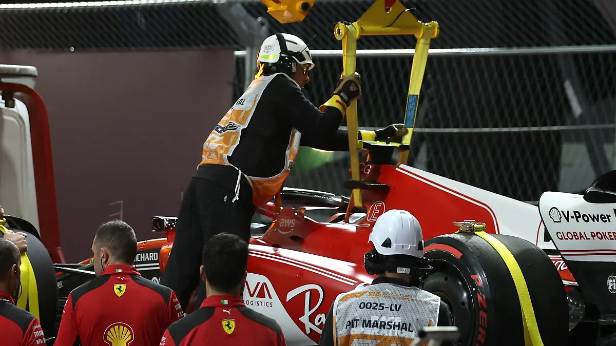 Las coladeras han causado un daño significativo en los monoplazas Foto Reuters