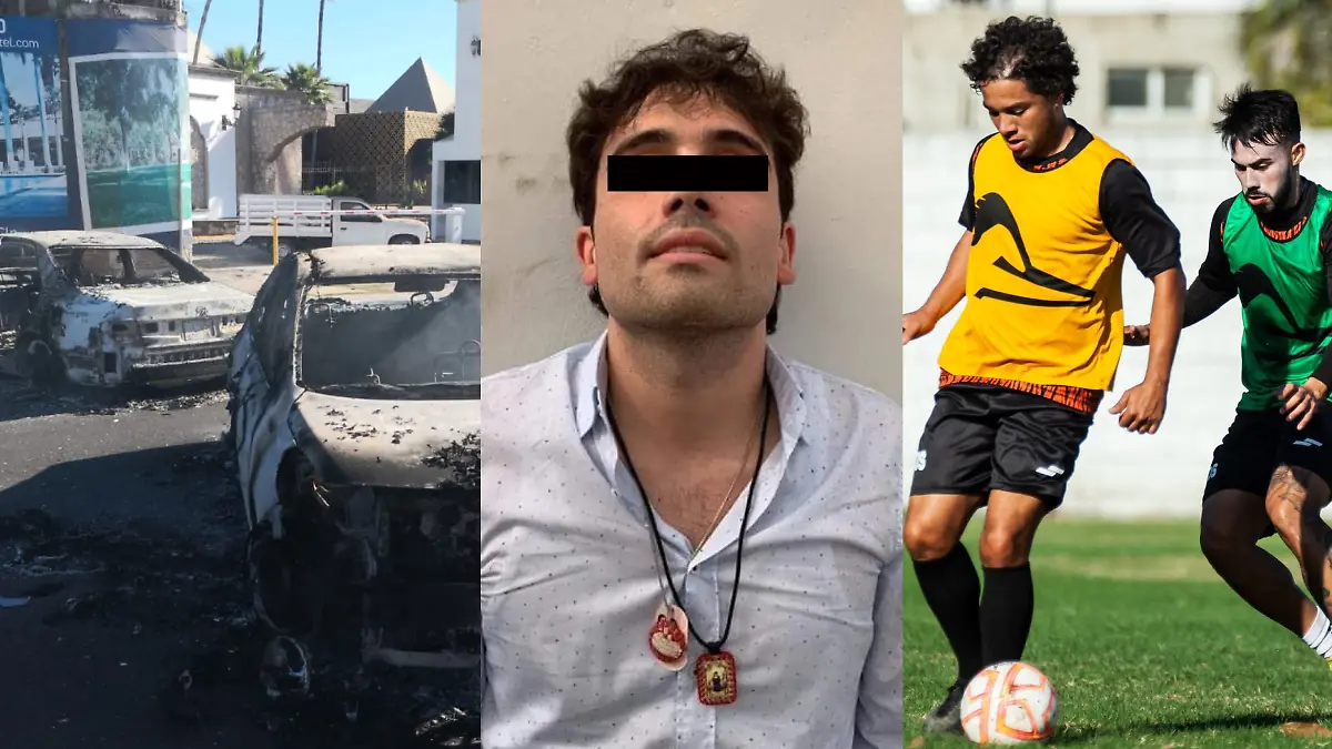 Correcaminos y Dorados suspenden su partido tras captura de Ovidio Guzmán en Culiacán. Foto: Kevin Chichuate / El Sol de Sinaloa, CFCorrecaminos y especial