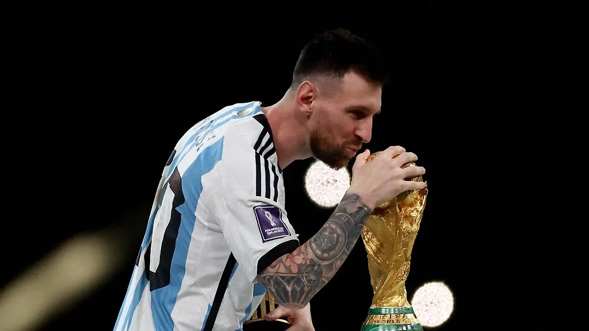 A un mes del campeonato mundial, Messi recordó el momento. FOTO: Reuters