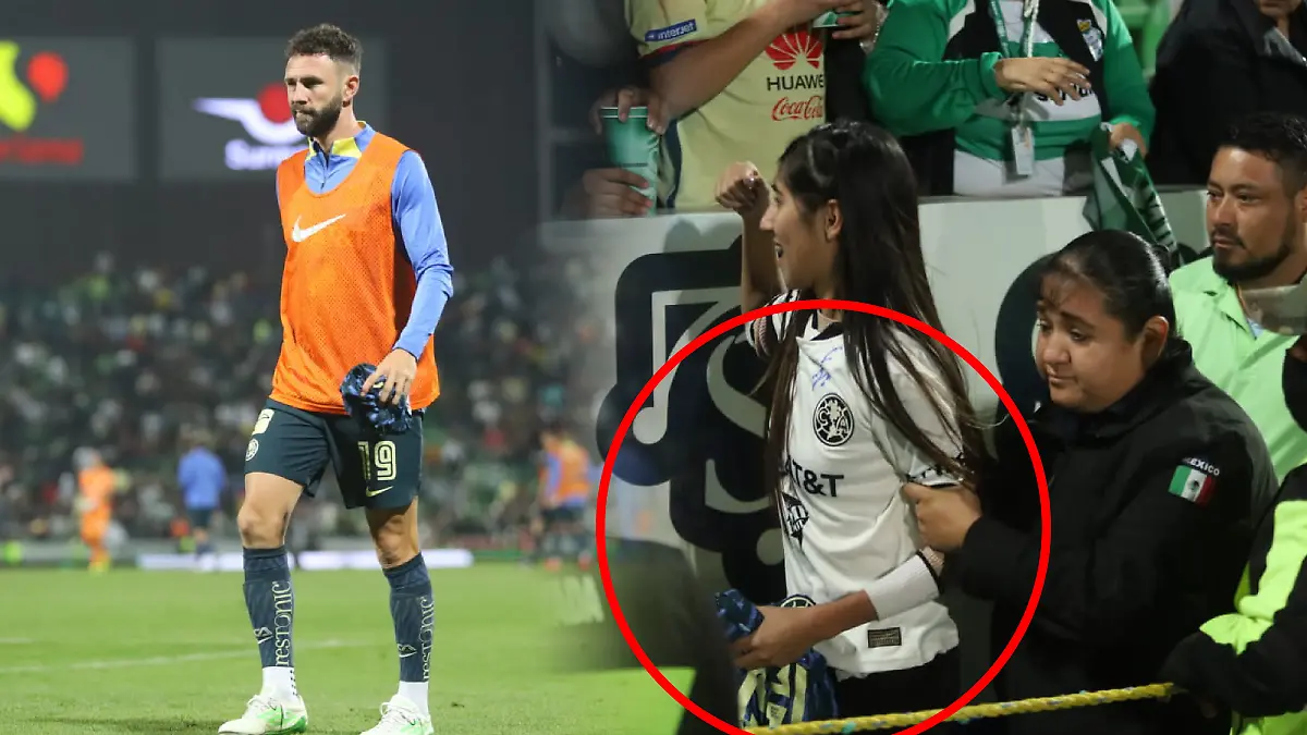 Fan de Miguel Layún consiguió jersey y autografo del lateral pero terminó arrestada. | Foto: Luis Sandoval