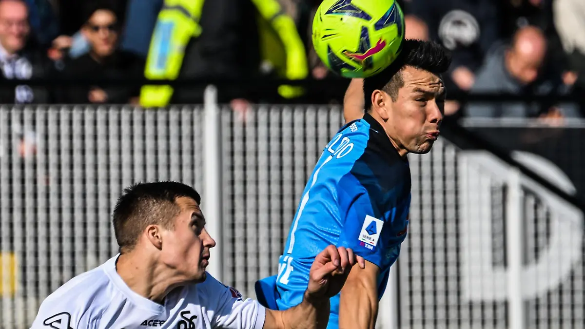 Hirving Lozano y el Napoli siguen intratables; Golearon al Spezia en la Serie A. | Foto: AFP