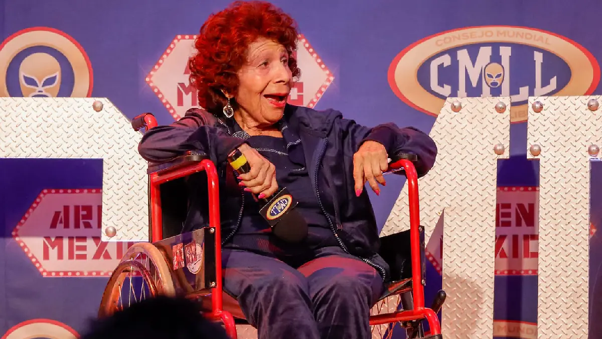 Irma González es una leyenda viva de la lucha libre mexicana | Foto: Luis Garduño
