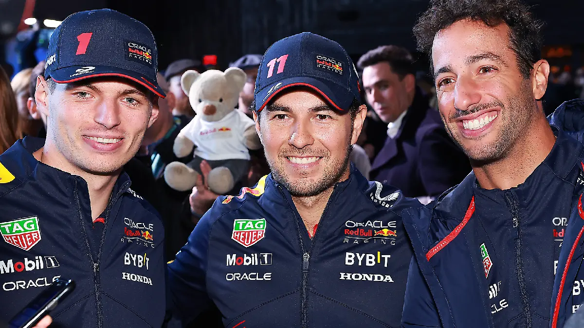 Checo no es uno de los favoritos para Verstappen / Foto: @redbullracing