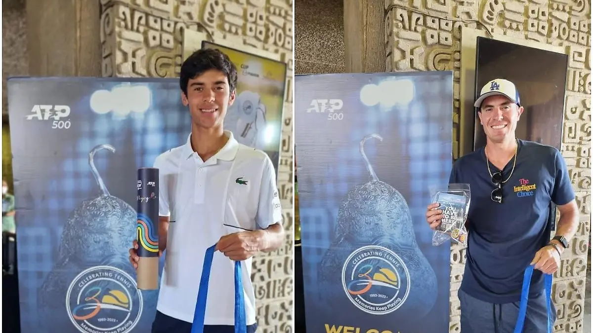 AMT: ¡Power mexicano! Neto Escobedo y Rodri Pacheco ya llegaron a Acapulco. | Foto: Cortesía