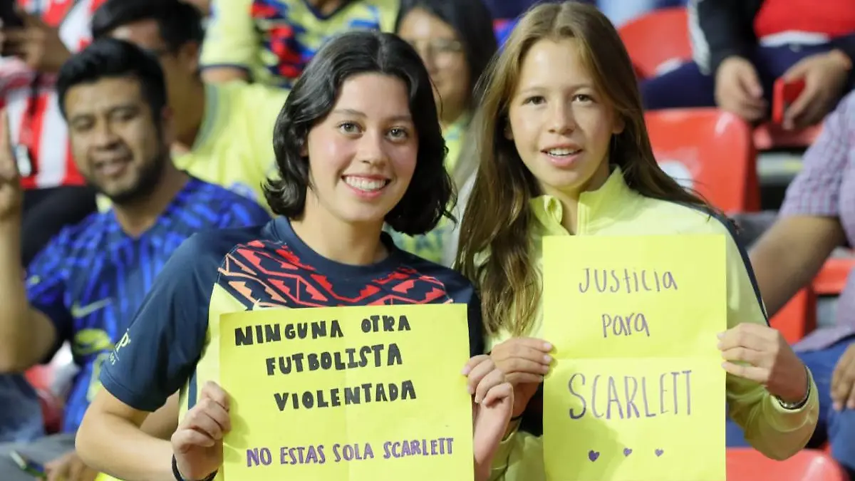 Aficionadas piden que pare la violencia contra las futbolistas