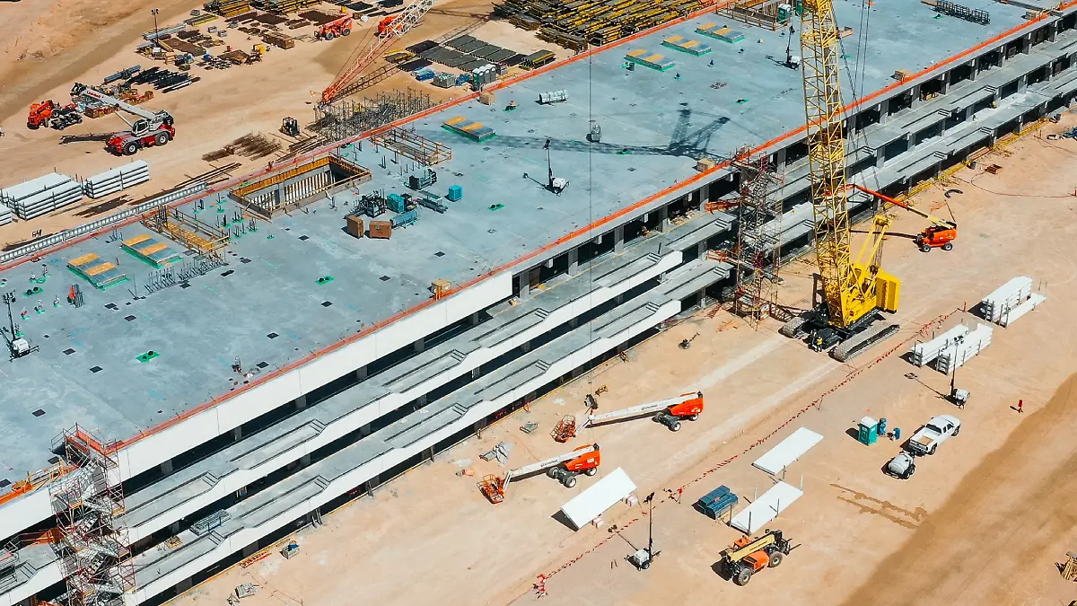 El GP de Las Vegas comienza a tomar forma. FOTO: CORTESÍA @F1LasVegas
