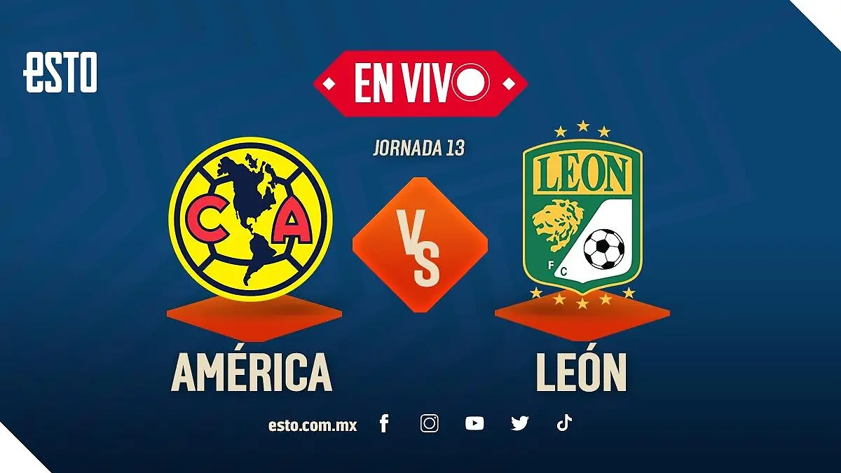 América vs León uándo y dónde ver en vivo. FOTO: Especial