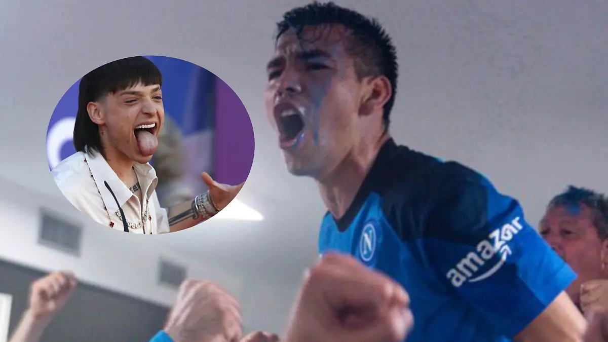 Chucky Lozano celebró con Peso Pluma