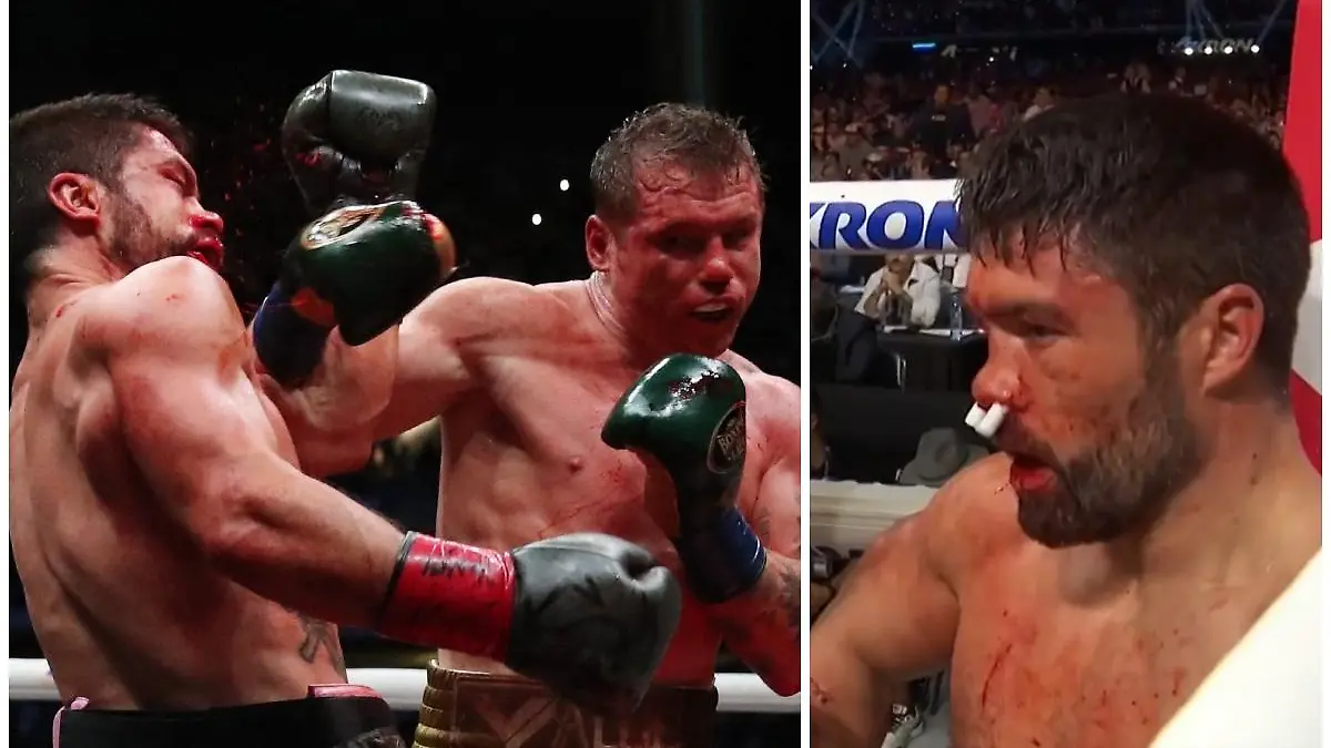 Canelo Álvarez y John Ryder