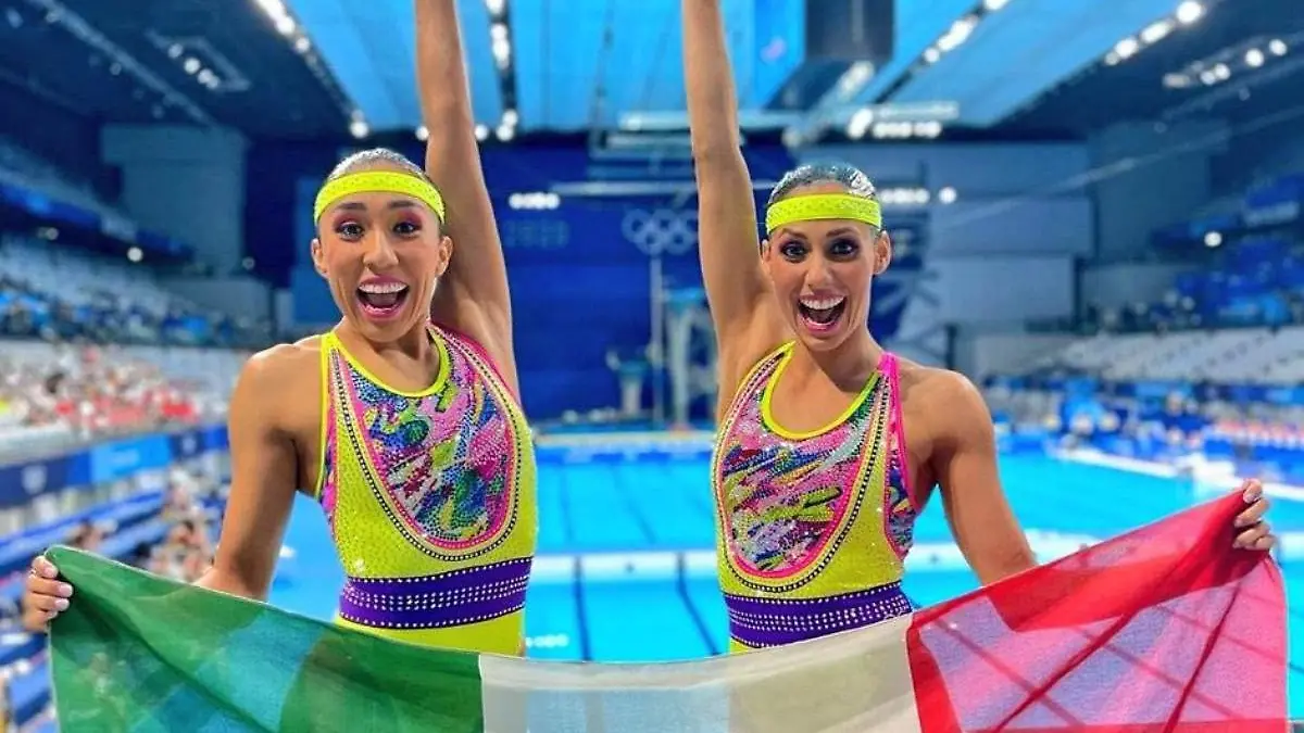 Nuria Diosdado y Joana Jiménez ganan oro en dueto femenil en la Copa del Mundo. | Foto: Cortesía