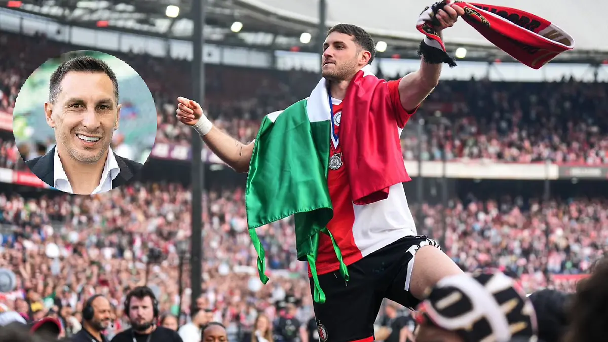 Para el Chaco Gimenez, no seria descabellado ver a Santi en el Real Madrid   Foto  Especial