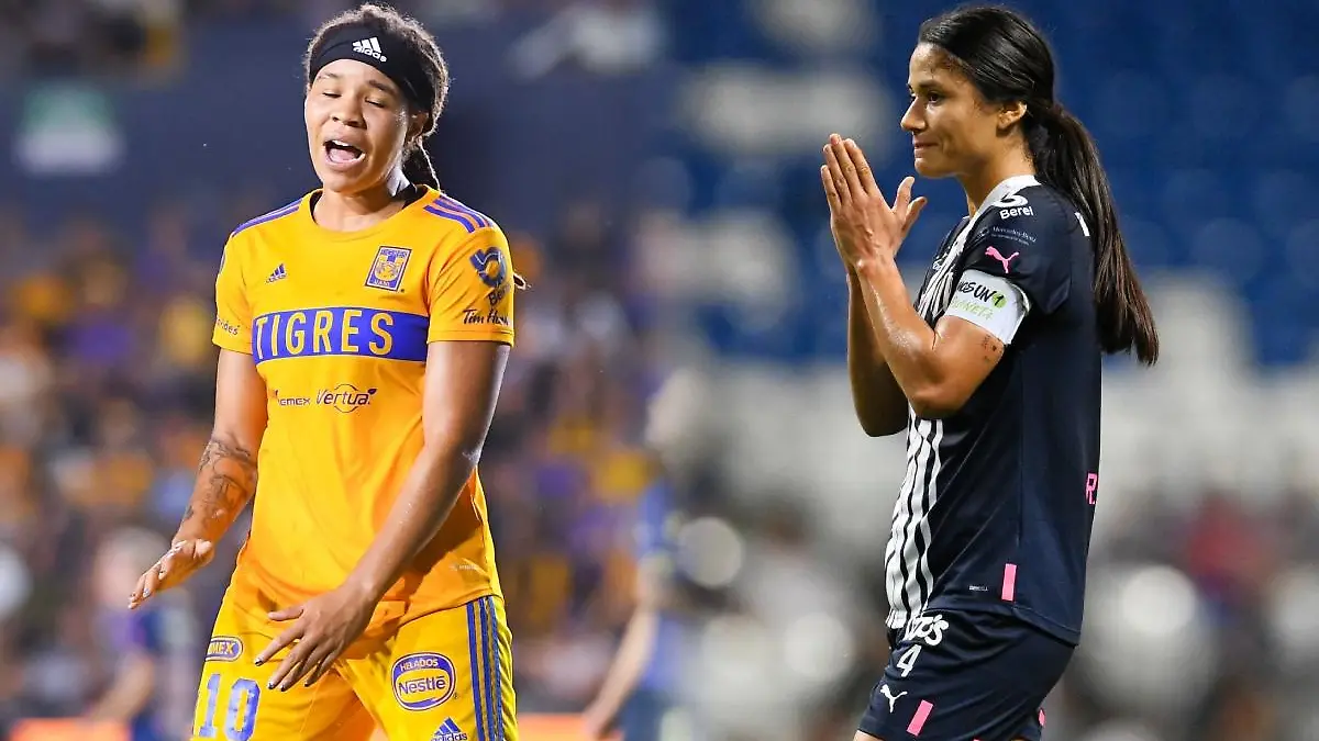 Tigres y Rayadas. | Foto: MEXSPORT