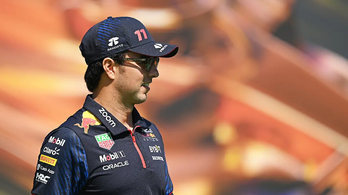 Checo Pérez ya piensa en el Gran Premio de Canadá. Foto: AFP