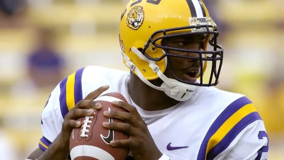 JaMarcus Russell se convirtió en objeto de burla tras su paso por los Raiders