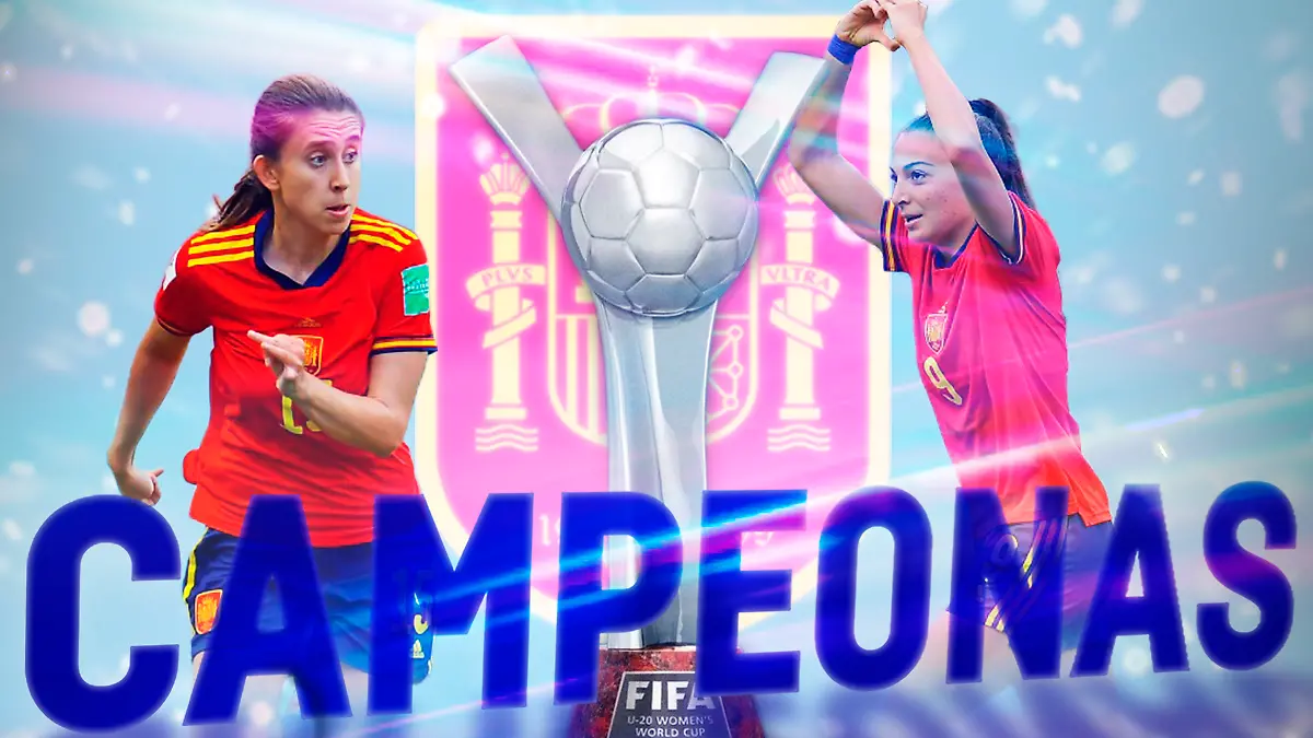 España venció a Japón y son las nuevas campeonas del mundo / Arte: Abril Hernández