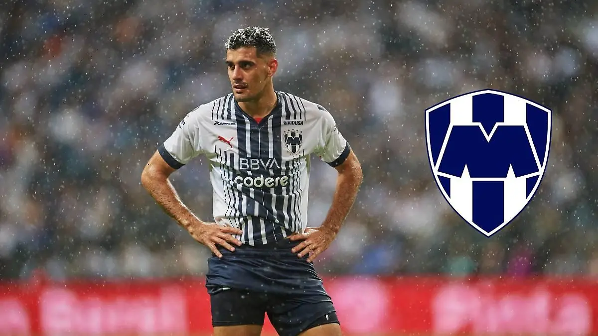 Germán Berterame salió a la defensa de la delantera de Rayados. | Fotos: MEXSPORT