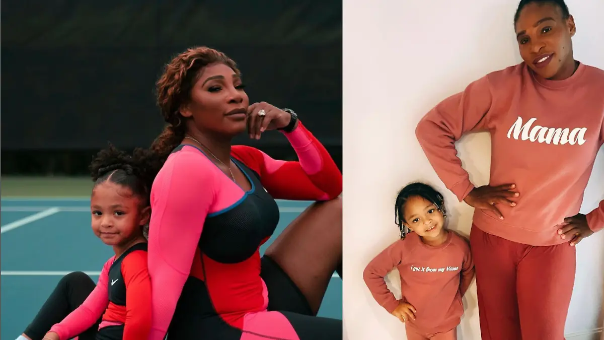 Serena espera pronto darle un hermanito a su pequeña hija. Foto: @serenawilliams