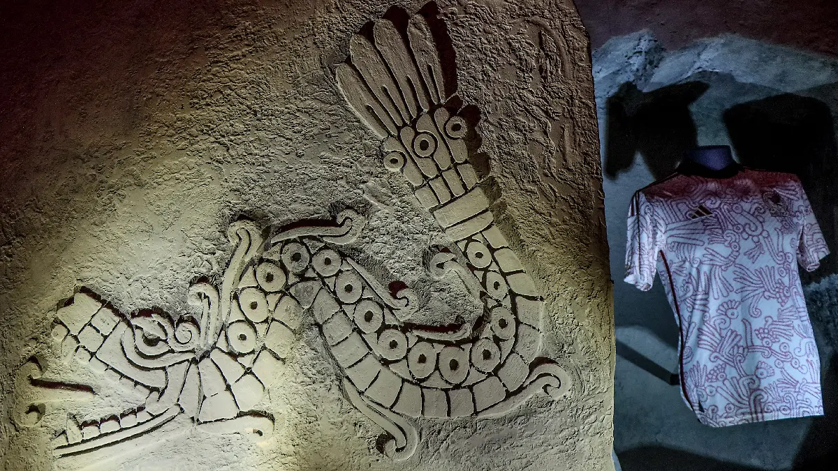 Las culturas prehispánicas son el eje fundamental de esta camiseta / Foto: Oswaldo Figueroa