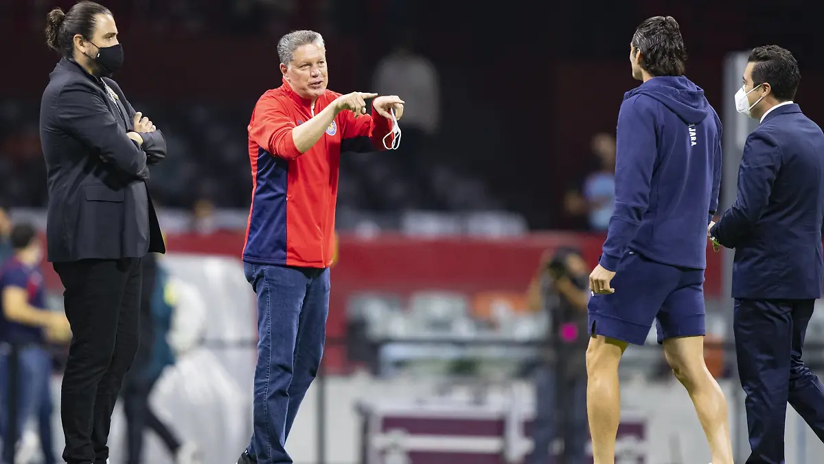 Ricardo Peláez prometió títulos con Chivas y ha quedado a deber. Foto: Mexsport