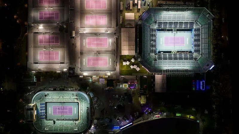 Los complejos del WTA 1000 de Guadalajara Foto Cortesia WTA