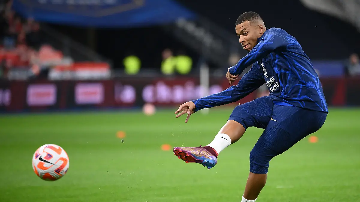 Kylian encabeza la lista de Francia. Foto: AFP