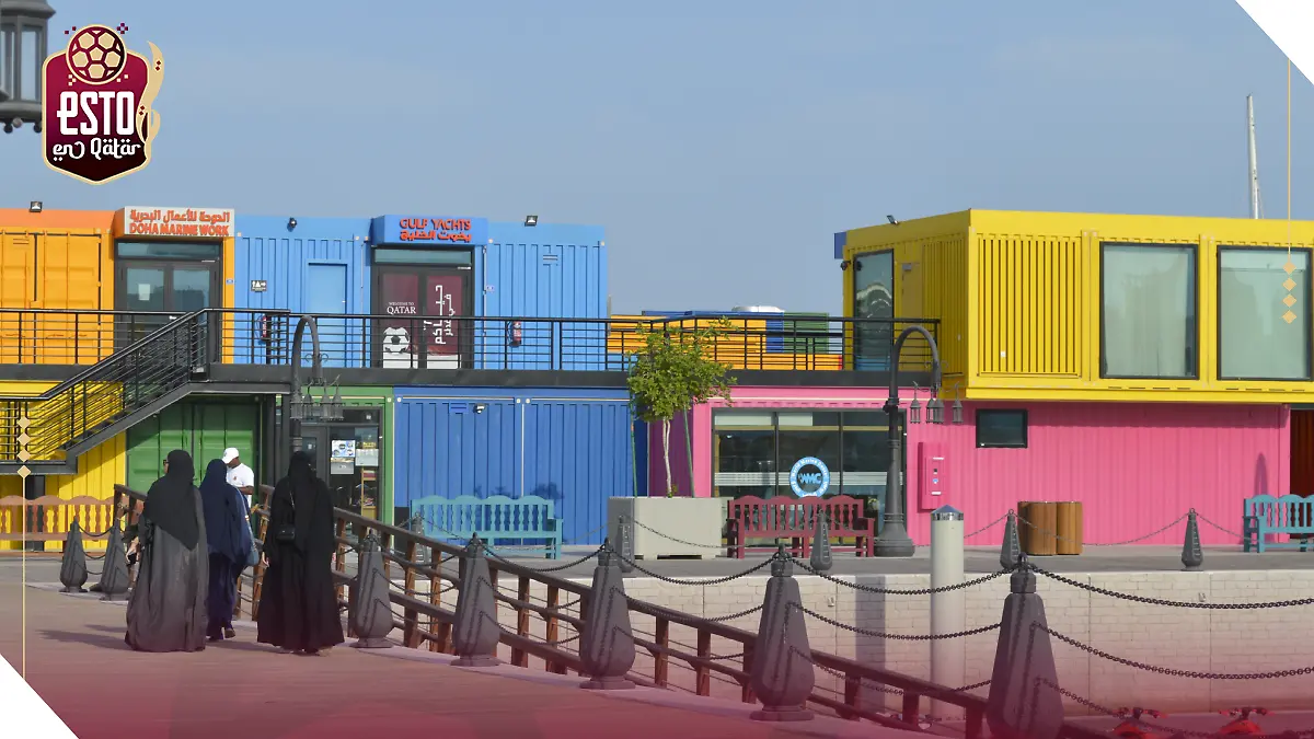 Box Park, un pequeño complejo hecho a base de enormes contenedores. FOTO: LUIS OLIVO