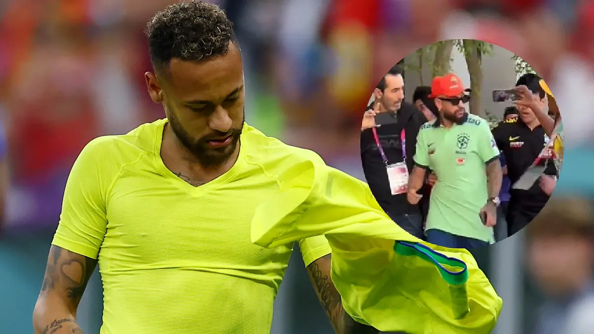 Neymar causó revuelo en las calles de Qatar sin embargo, los aficionados no sabían que se trataba de un imitador / Foto: Reuters
