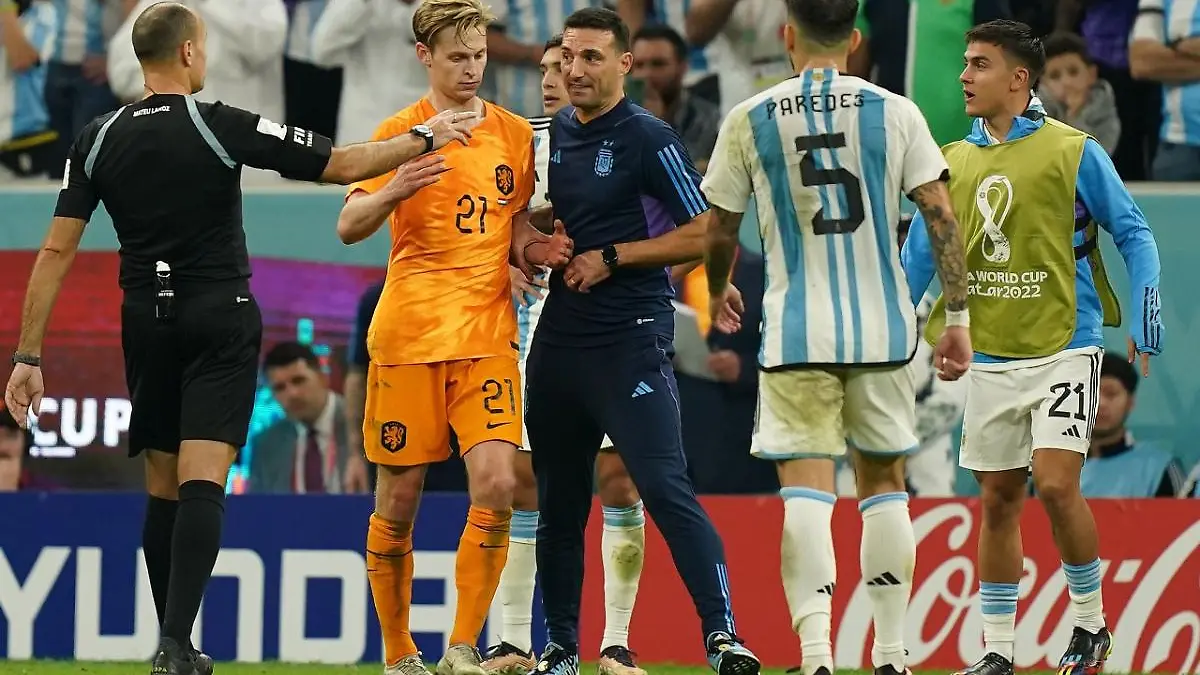 Lionel Scaloni se mostró satisfecho de la victoria de Argentina. FOTO: Erik Estrella | ESTO / ENVIADO