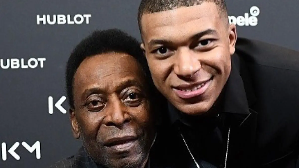 Pelé consideró a Mbappé como su sucesor. FOTO: Instagram @pele