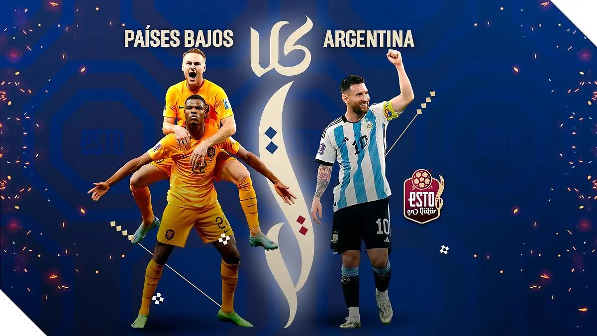 Países Bajos y Argentina chocarán en un auténtico partidazo / Arte: Noé López