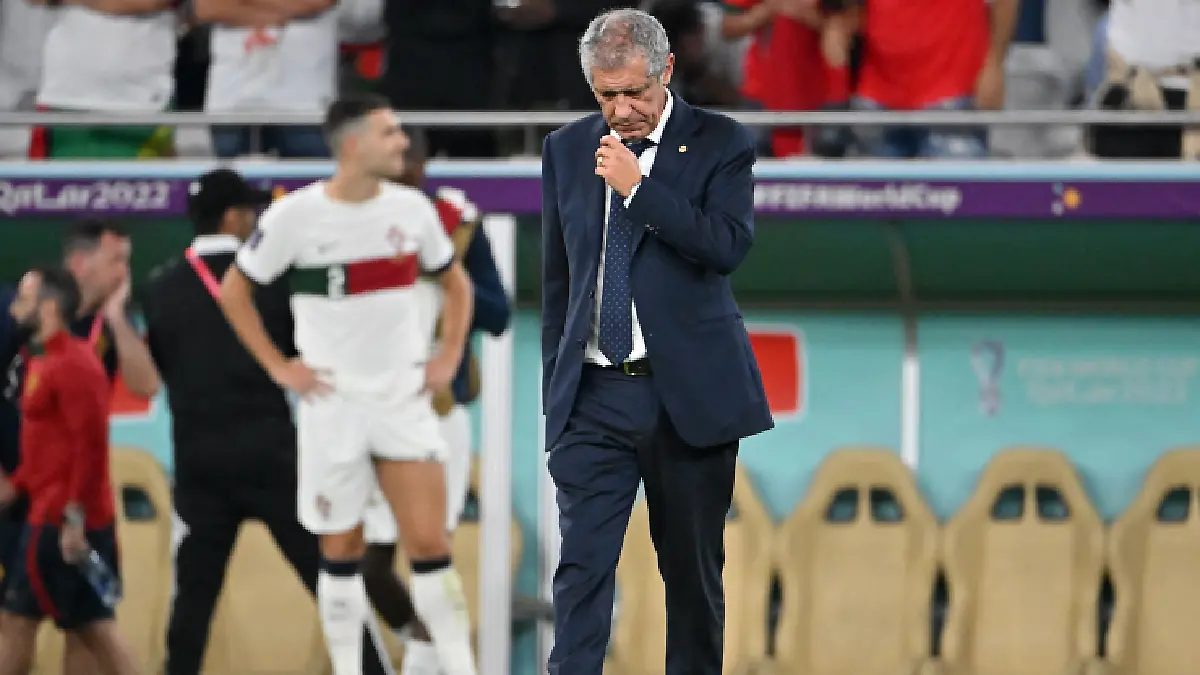 Fernando Santos dejó el cargo como director técnico de Portugal. Foto: AFP