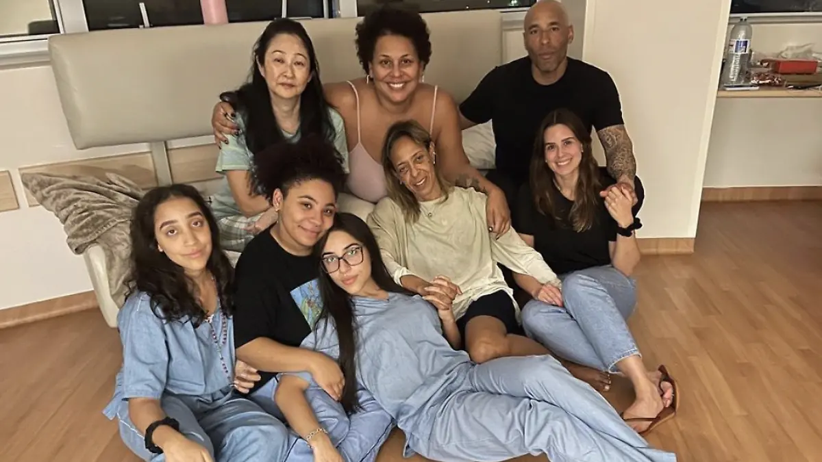 La familia de Pelé pasó la Navidad en el hospital. FOT: CORTESÍA | @iamkelynascimento