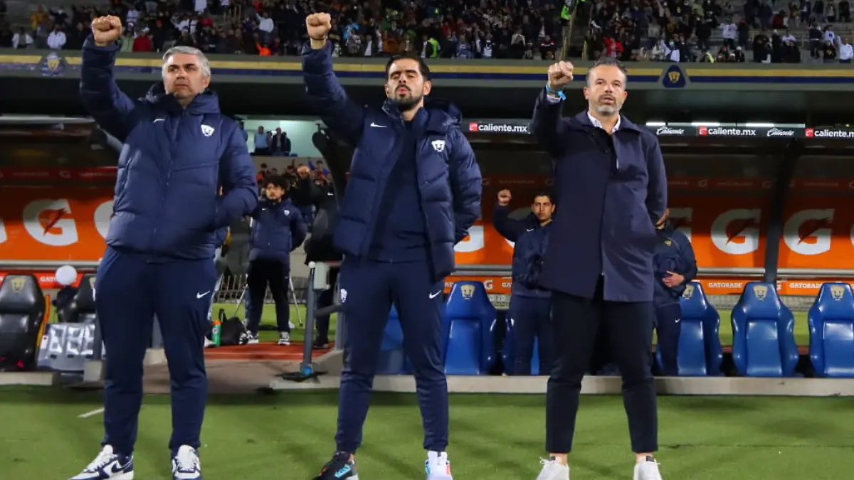 Rafa Puente lleva por buen camino a los Pumas