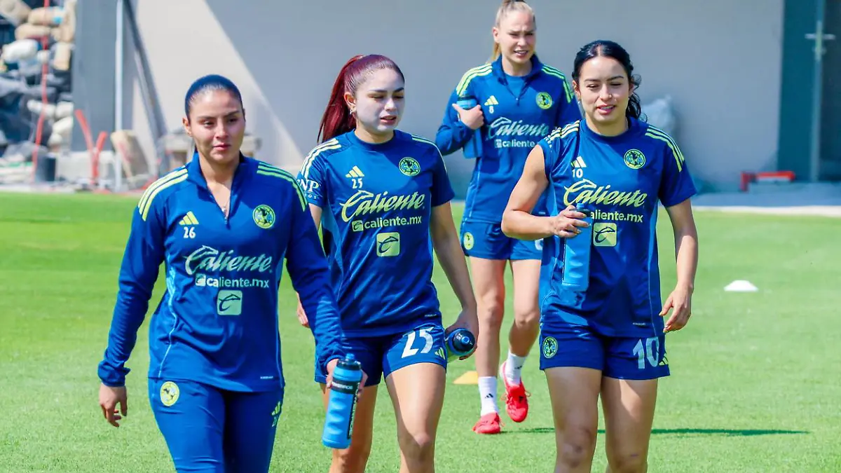 Daniela Espinoza y Aylin Aviléz se recuperaron y jugarían contra Pumas _ Foto_ Lesslie Arredondo