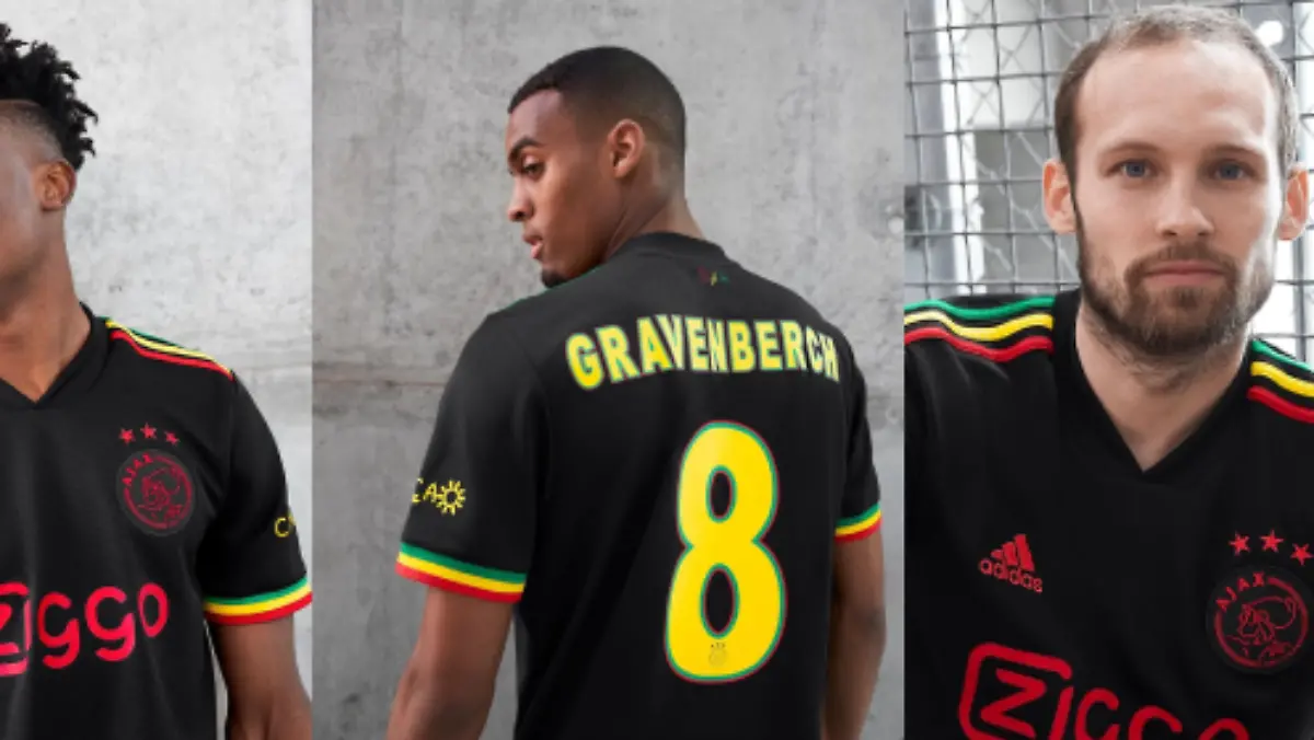 ajax uniforme bob marley
