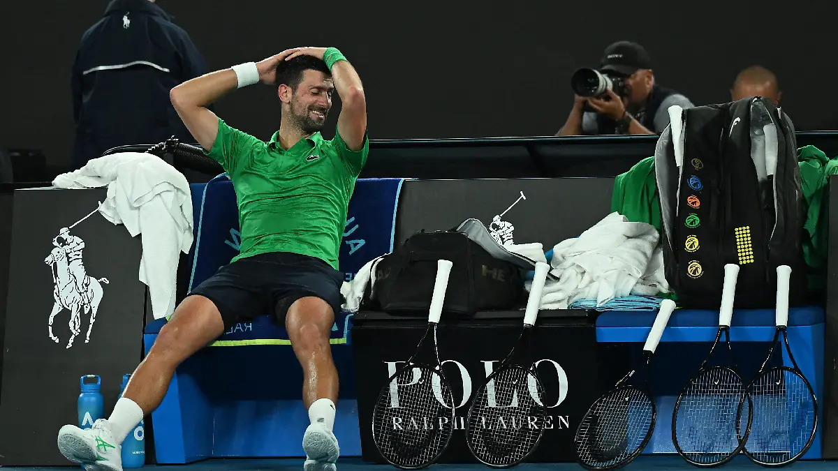 Novak Djokovic recibe mensaje de Juan Martín del Potro