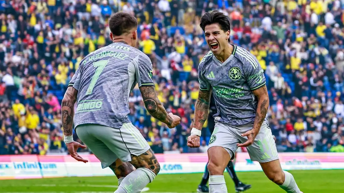 América gana a Necaxa en la Jornada 4 del Clausura 2026 _ FOTO LUIS GARDUÑO