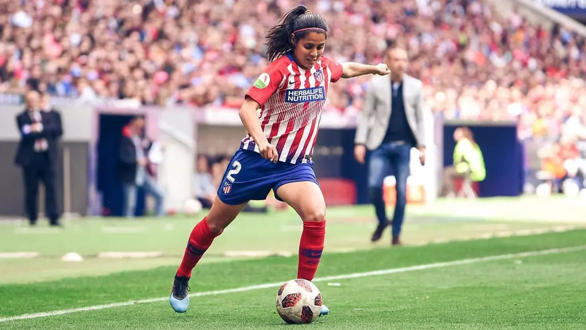 Kenti Robles fue figura del Atlético de Madrid _ Foto_ IG Kenti Robles