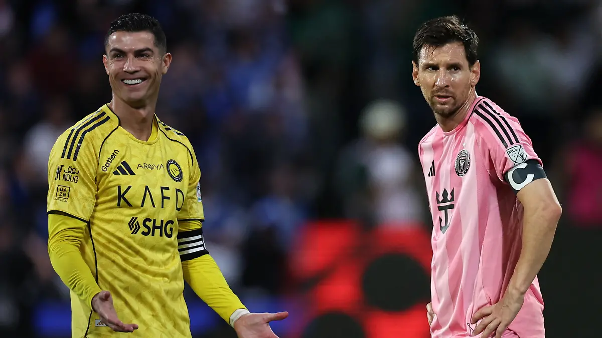 Cristiano Ronaldo y Messi