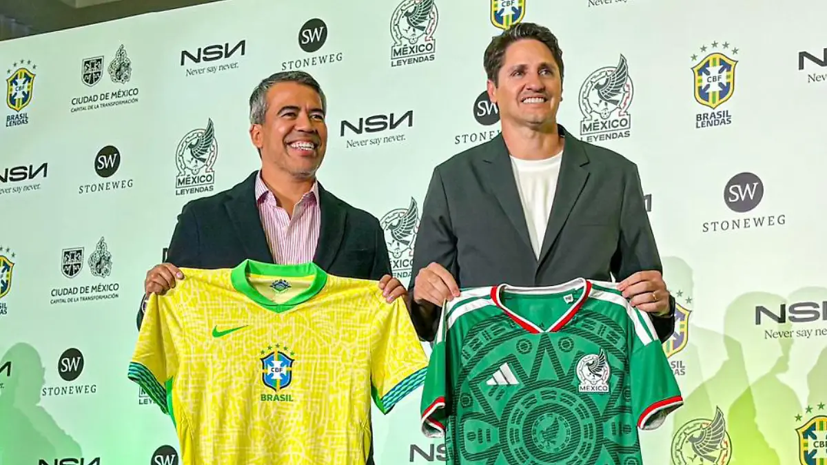 México anuncia un Partido de Leyendas contra Brasil