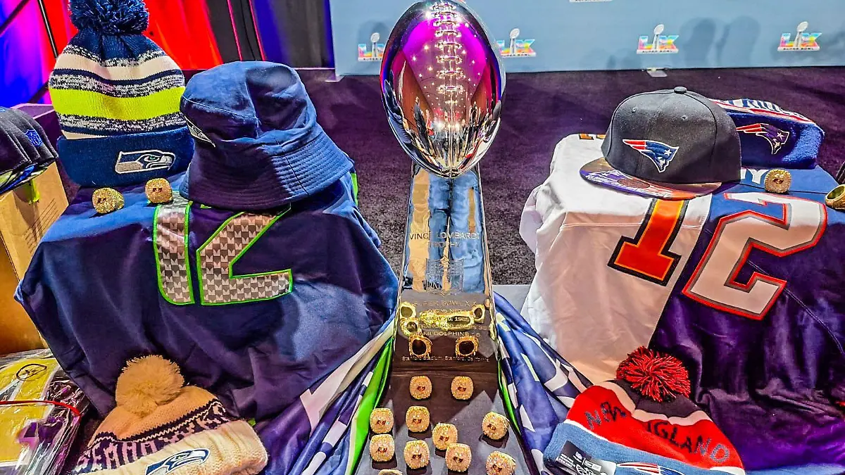 Los productos originales de NFL cuentan con stickers oficiales