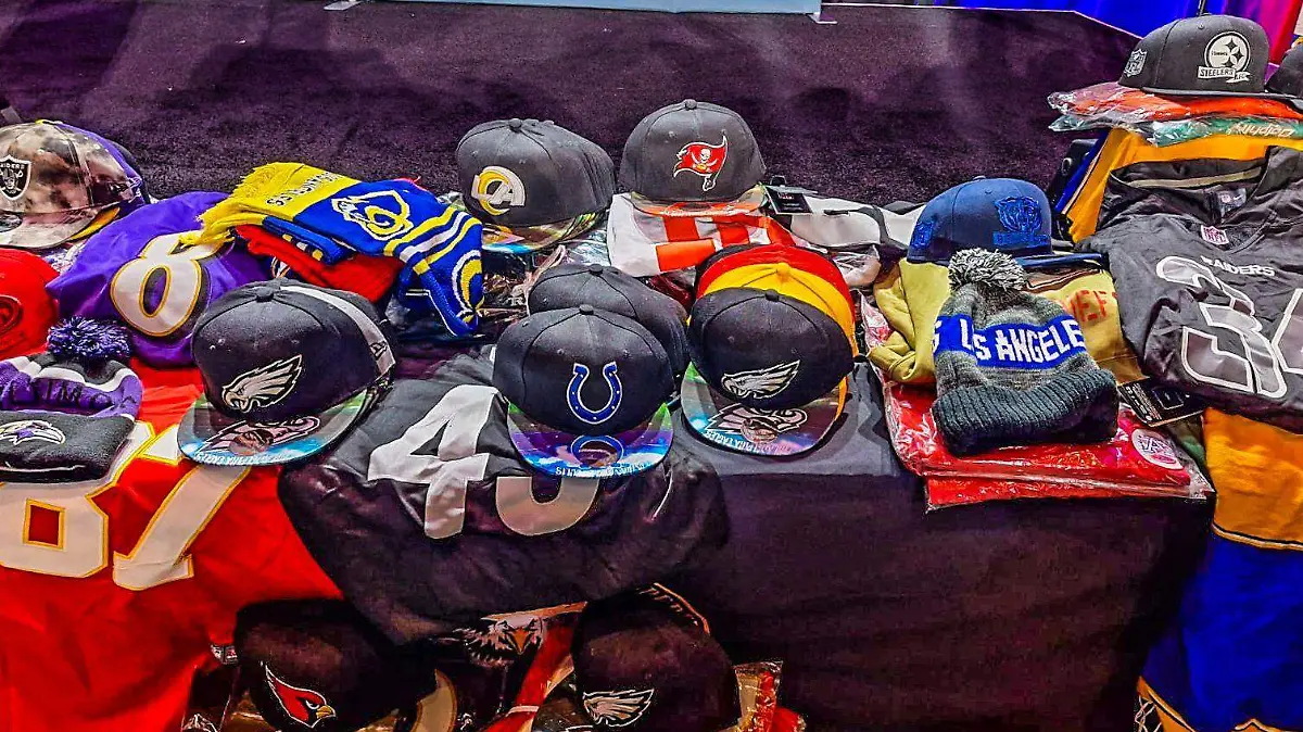 Las réplicas de mercancía de la NFL no tienen la misma calidad que su versión original